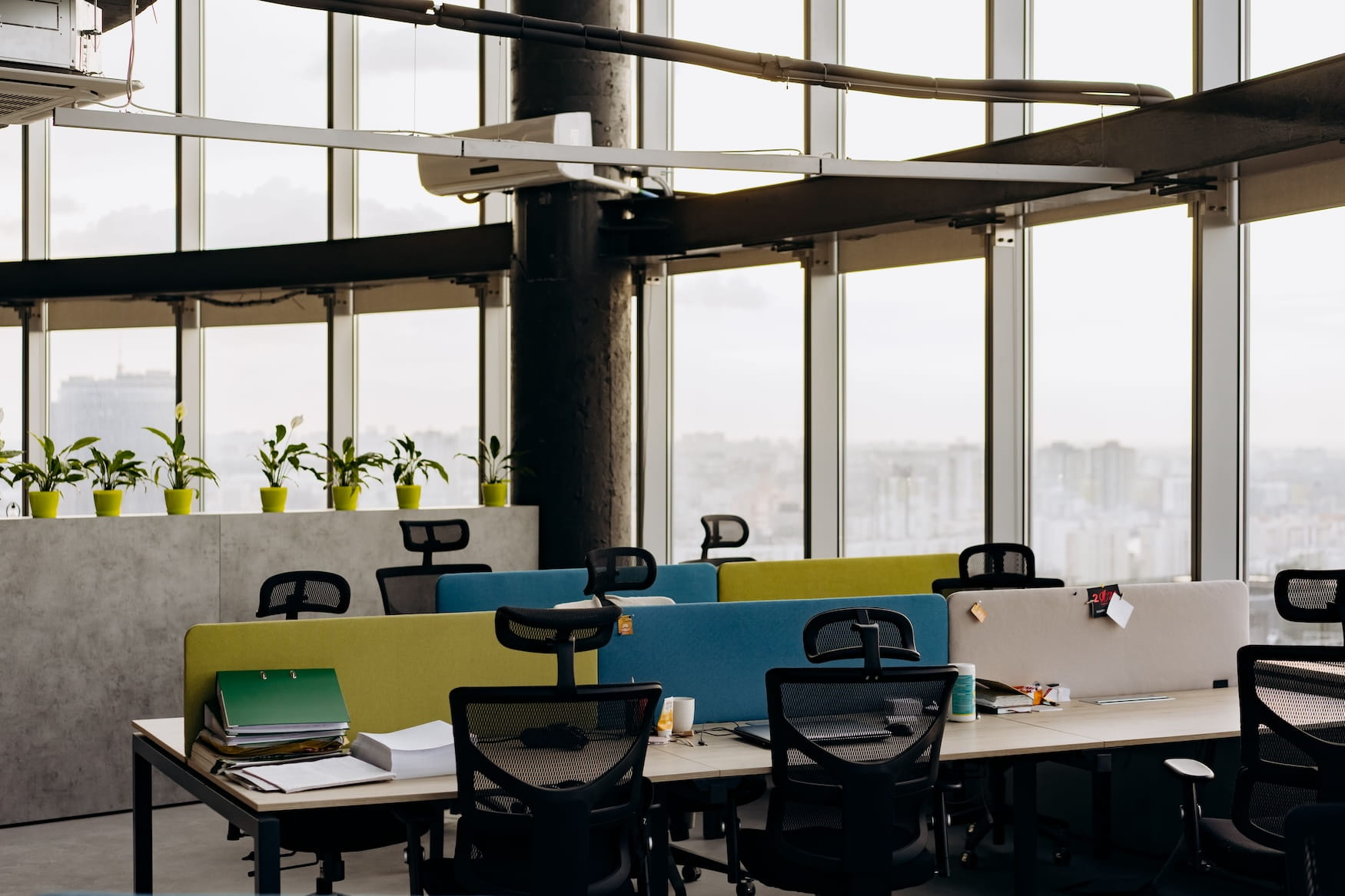 Espace de travail d'une PME